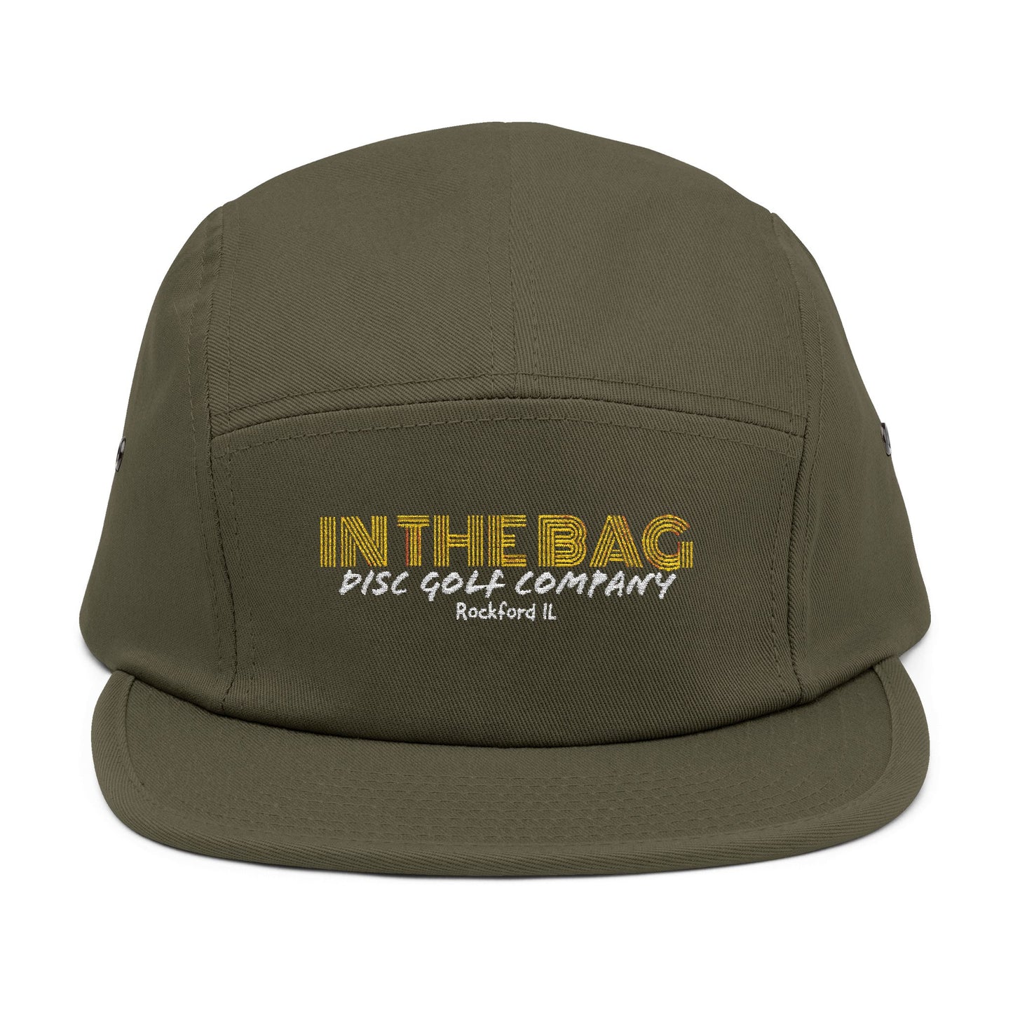 5 Panel Cap Embroidered In the Bag Disc Golf Company Hat